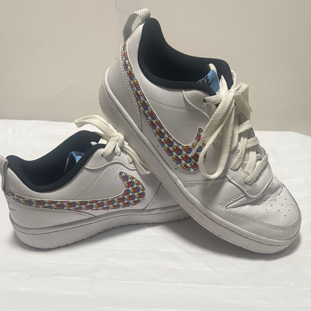 Nike Court Borough Low 2 SE GS “Happy Hoops”